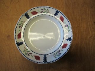 Adams England Lancaster Dinner Plate 10 1/8 " Blue Red Green 2 Available