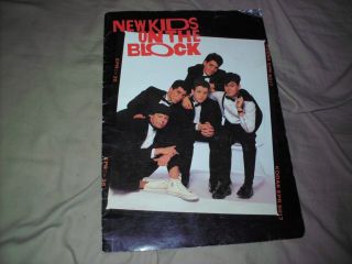 Kids On The Block Poster Book - Vintage 80 
