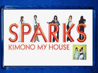 Sparks - Kimono Poster Fridge Magnet Morrissey
