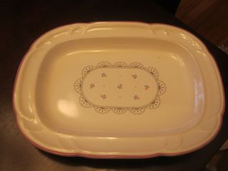 Victoriana By Japan 12 1/4 Inch Rectangular Platter