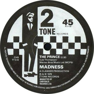 Madness The Prince 2 Tone Records Mod Skin Vinyl Sticker 100mm 4 " B2g 1