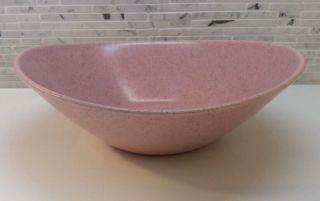 Metlox Vernonware Tickled Pink Serving Vegetable Bowl Mid Century Usa