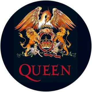 Queen Freddie Mercury Crest Logo Quality Decal Vinyl Sticker 100mm 4 " B2g 1