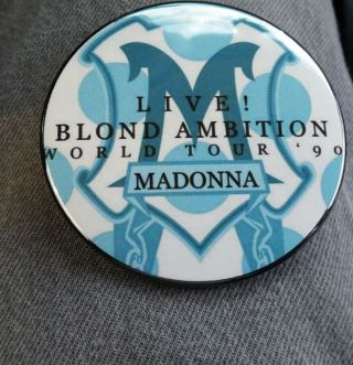 Madonna Tour Pinback Button