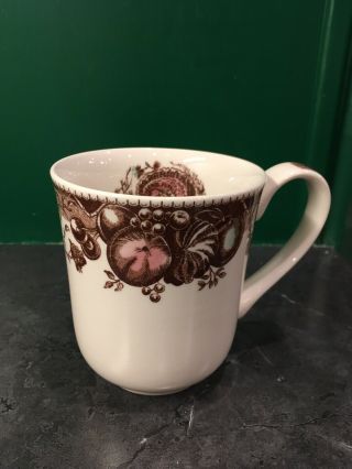 His Majesty Johnson Brothers Bros.  Set Of 4 Turkey Coffee Tea Cups Mugs -