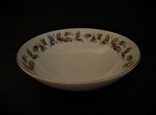 Royal Gallery All The Trimmings 6283 Holly Serving Bowl - 2 Available