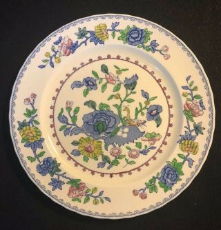 Mason’s Plantation Colonial 10.  5 Inch Dinner Plate England Vintage