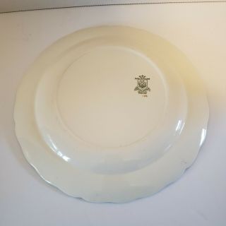 Grindley England OLD CHINA pattern Marlborough Royal Petal Chop Plate 13.  25 