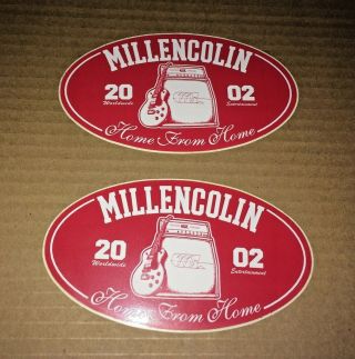 Millencolin - Home From Home Promo Sticker 2002 (2) Tour Rare Epitaph Records