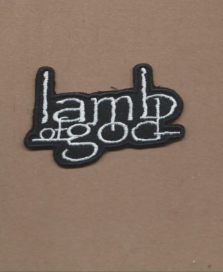 1 7/8 X 3 1/8 Inch Lamb Of God Iron On Patch