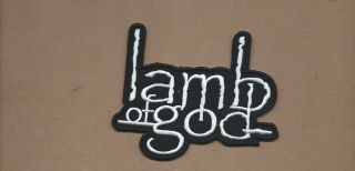 3 1/4 X 4 Inch Lamb Of God Iron On Patch