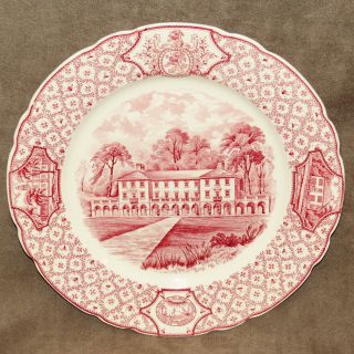 Phillips Exeter Academy Plate " The Administration Building Royal Cauldon England