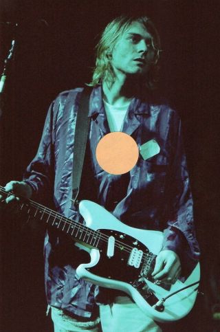 Nirvana Kurt Cobain 12 - 4x6 Color Concert Photo Set 4aa