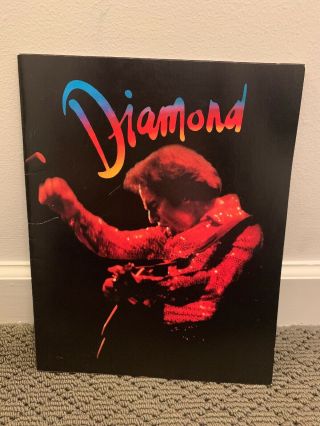 Neil Diamond 1977 Tour Concert Souvenir Program Book