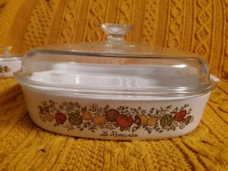 Corning ware A - 10 - B Spices of Life 9 - 3/4 