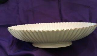 Lenox Oval Scalloped Footed Serving Centerpiece Dish Vintage From 1960 