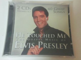Rare Elvis First Press Cd The Gospel Music Of Elvis Presley 2 Cd 
