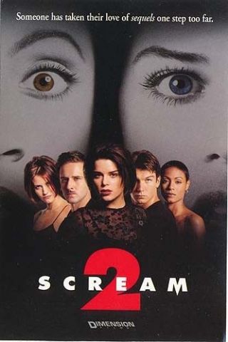 Scream 2 Rare Promo Sticker 