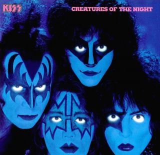 Kiss Creatures Of The Night Vinyl Lp Cd Cover Bumper Sticker Or Fridge Magnet
