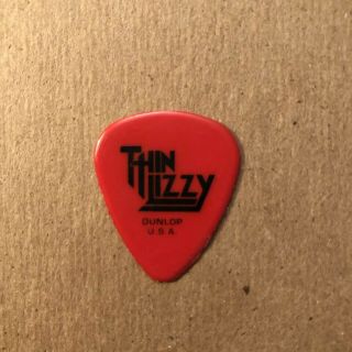 Thin Lizzy Ricky Warwick Vintage Concert Tour Signature Guitar Pick