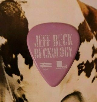 Jeff Beck Beckology Box - Set Purple Promo Guitar Pick