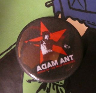 25mm Button Badge Punk Rock Adam And The Ants Zerox Cartrouble Music Kings Whip