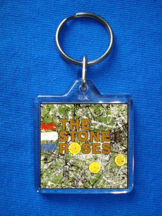 The Stone Roses - Stone Roses Keyring Ian Brown Oasis John Squire Manchester