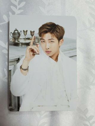 Bts Rm 2/8 World Tour Speak Yourself The Final Official Mini Photo Card