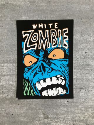 White Zombie Metal 2008 Postcard