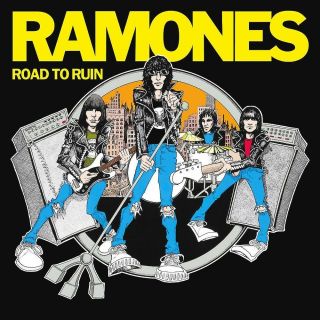 Ramones Road To Ruin Vinyl Lp Cd Cover Bumper Sticker Or Fridge Magnet