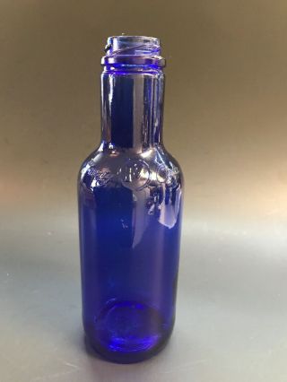 Ferolito Vultaggio & Sons 20 Oz.  Bottles Cobalt Blue 9 " Tall