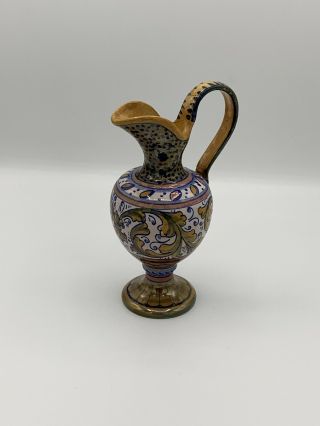Small Decorative Pitcher From Italy | Beautifully Colored | Fast