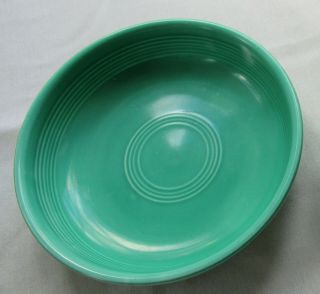 Vintage Small f Fiestaware Green Cereal Bowl 6.  5 