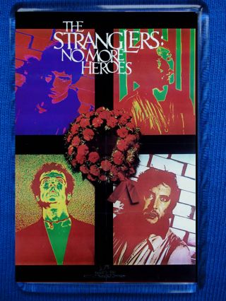 The Stranglers - No More Heroes Poster Jumbo Fridge Magnet