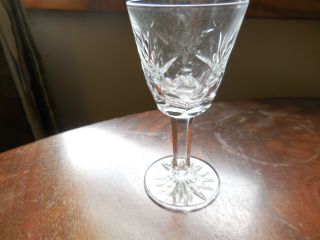 Waterford " Ashling " Cut Crystal Cordial Goblet