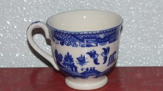 Vintage Blue Willow Tea Cup Made In Japan Blue & White Teacup Cup Tea Set Small