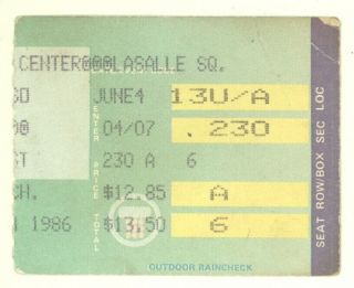 Rare Judas Priest & Dokken 6/4/86 Providence Ri Ticket Stub Don