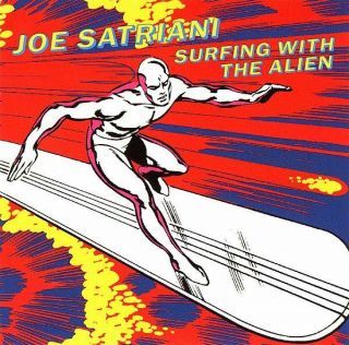 Joe Satriani Surfing With The Alien Lp Cd Cover Bumper Sticker Or Fridge Magnet