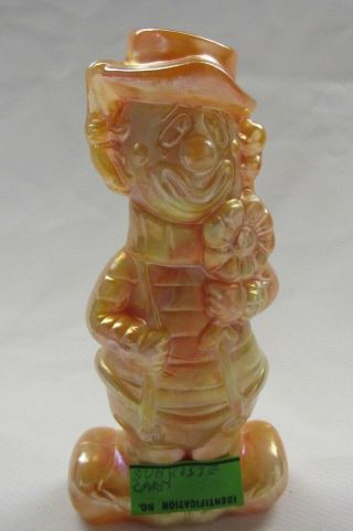 BOYD GLASS VIRGIL THE TWO FACE CLOWN (SUNKIST CARNIVAL) SECOND FIVE YEARS 2