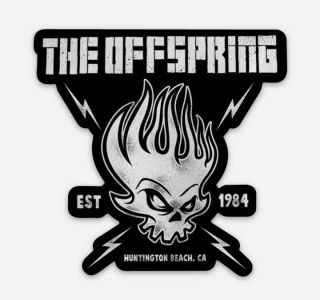The Offspring Logo Punk Die Cut Vinyl Sticker Decal