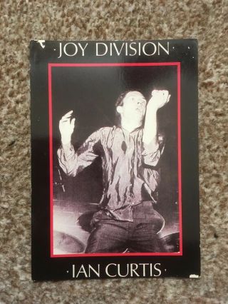 Joy Division Ian Curtis Postcard