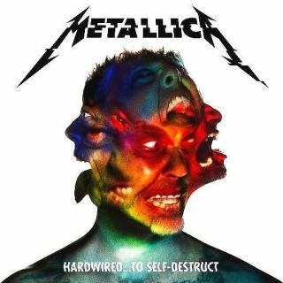 Metallica Hardwired To Self Destruct Lp Cover 1 Bumper Sticker Or Fridge Magnet