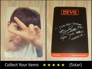 Junior 10th Anniversary Album Part.  1 Devil Ryeowook Official Photo Card