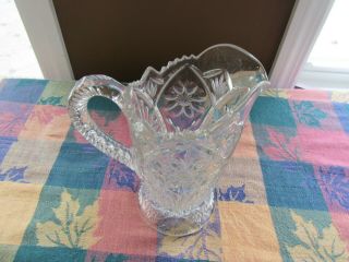 Vintage Imperial Cosmos Pitcher Tall Creamer 7 1/2 