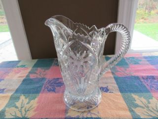 Vintage Imperial Cosmos Pitcher Tall Creamer 7 1/2 