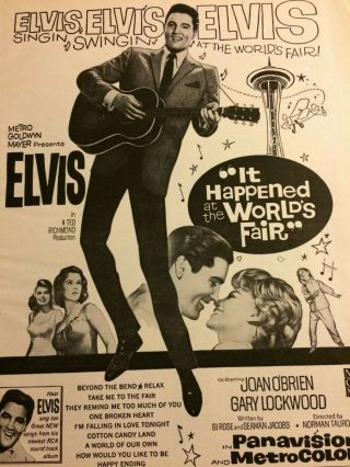 Elvis Presley,  It Happened At The World 