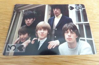 The Rolling Stones Rock Stars Playing Card