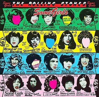 The Rolling Stones Some Girls Vinyl Lp Cd Cover Bumper Sticker Or Fridge Magnet