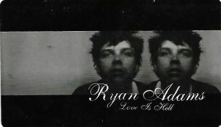 Ryan Adams Love Is Hell Lost Highway Promo Sticker