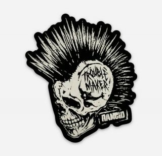 Rancid Trouble Maker Punk Die Cut Vinyl Sticker Decal